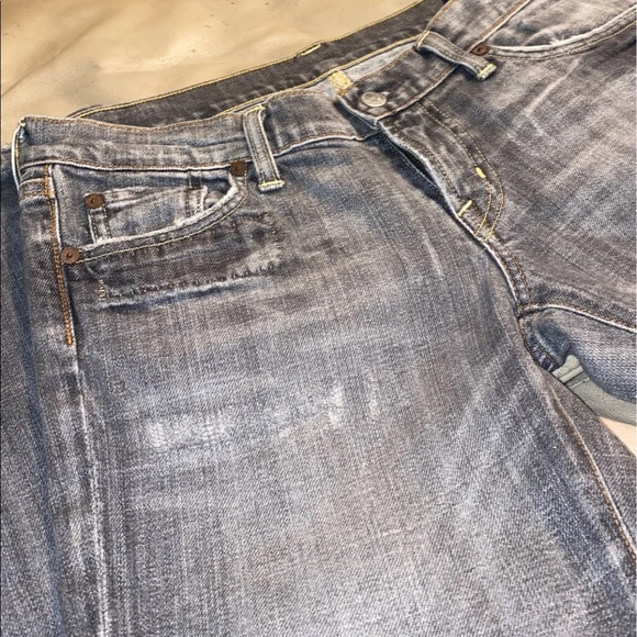 citizens of humanity jeans.Distressed ripped jeans - Picture 7 of 8